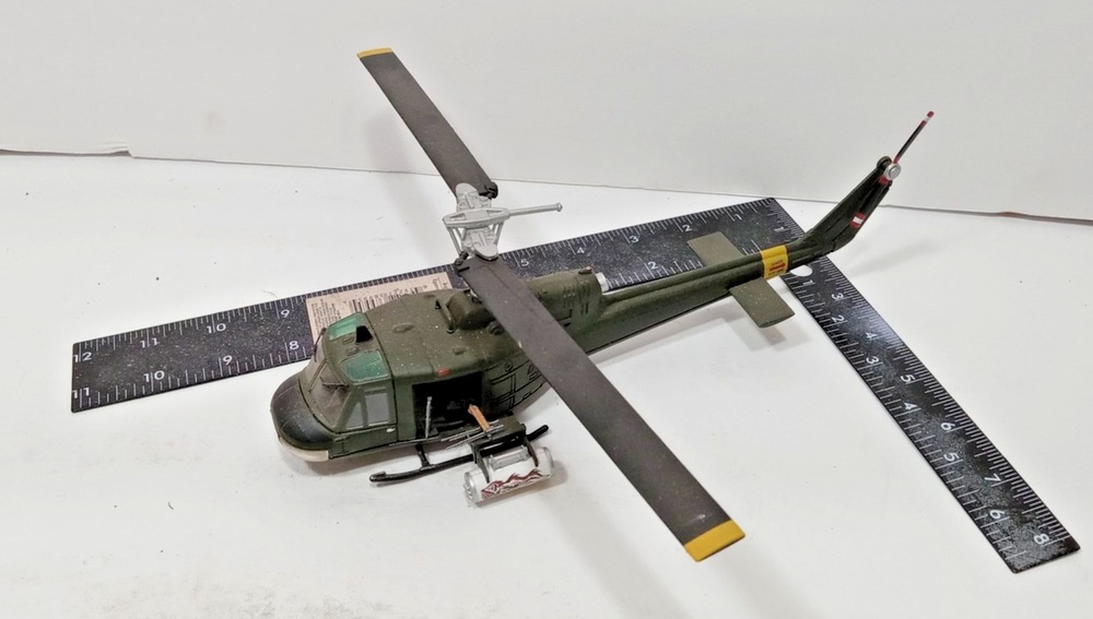 Corgi 1/48 Scale Model 50403 - UH-1E Huey Gunship Helicopter USMC